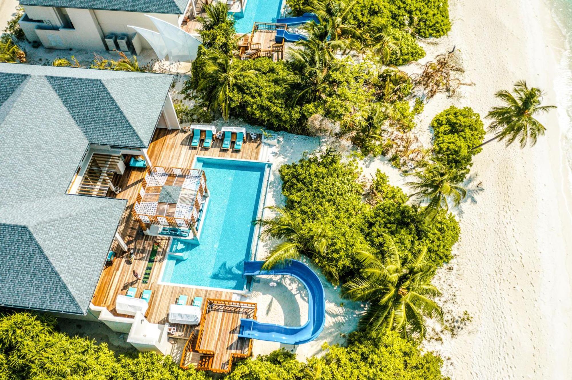 ไฮด์อเวย์ บีช รีสอร์ต แอนด์ สปา Hotel Dhidhdhoo  ภายนอก รูปภาพ
